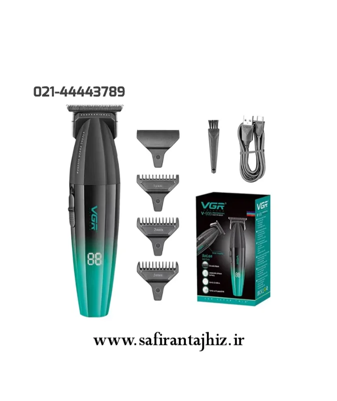 ماشین اصلاح خط زن وصفر زن حرفه ای وی جی آر مدلV-906