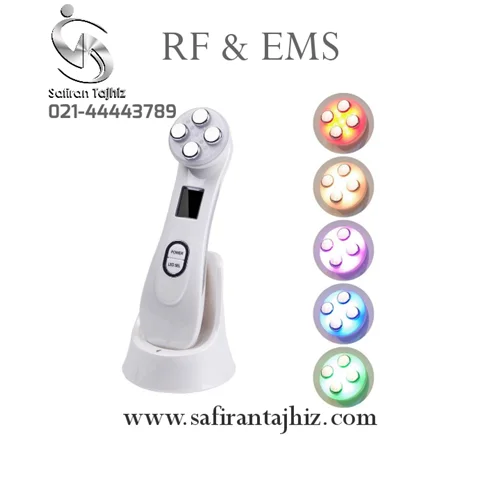 دستگاه آراف 5کاره و التراسونیک EMS*اورجینال* RF&EMS Beauty Instrument
